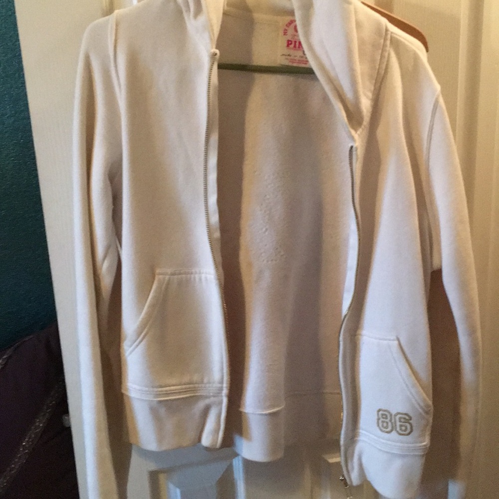 PINK jacket with rhinestone back